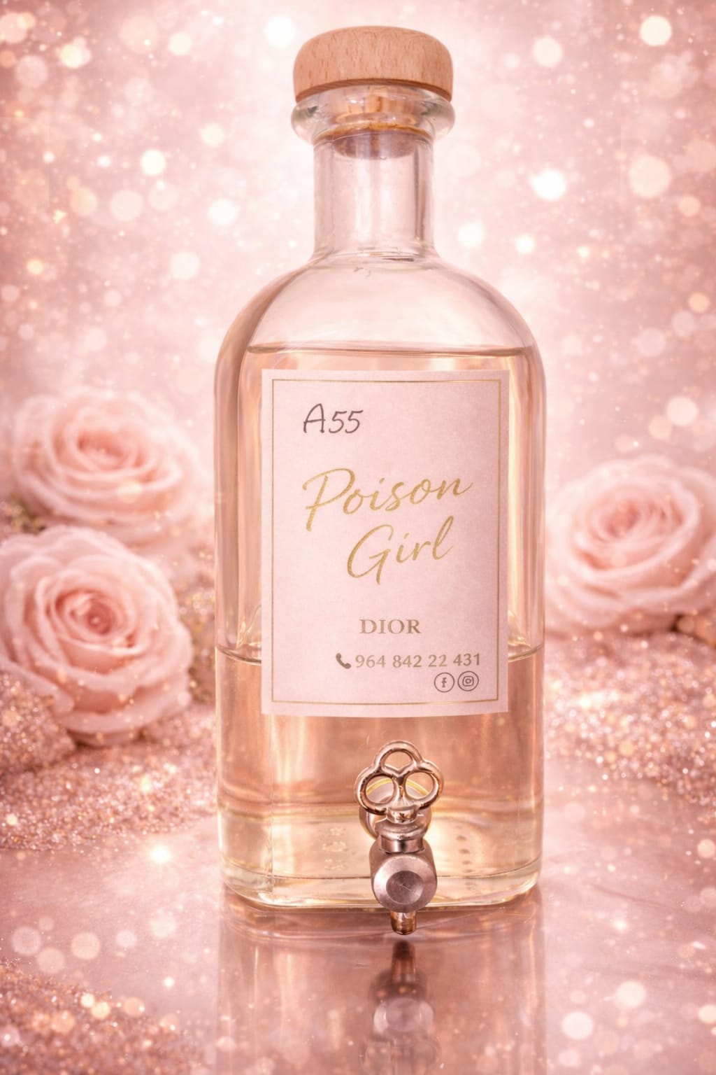 A 55  VIKTUS -  Inspiração Poison Girl