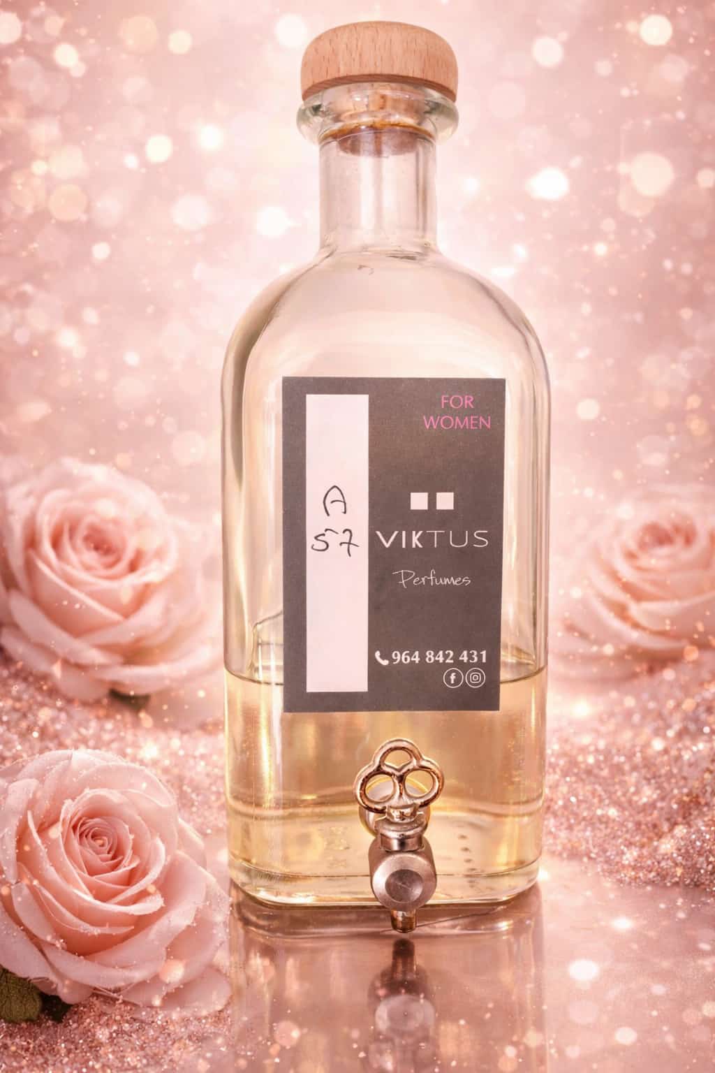 A 57  VIKTUS - Inspiração 212 vip rose