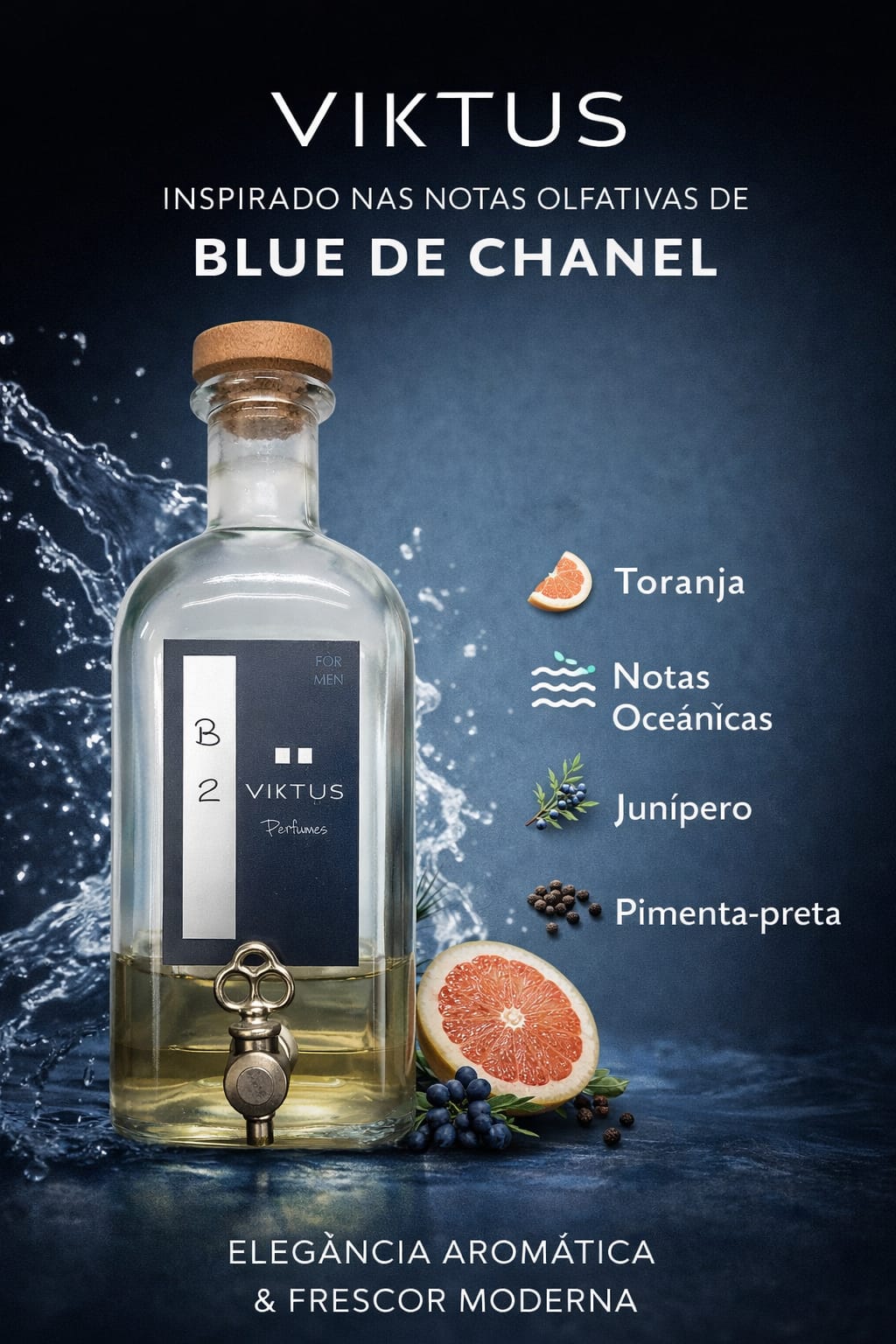 B 2  VIKTUS - Inspiração Blue